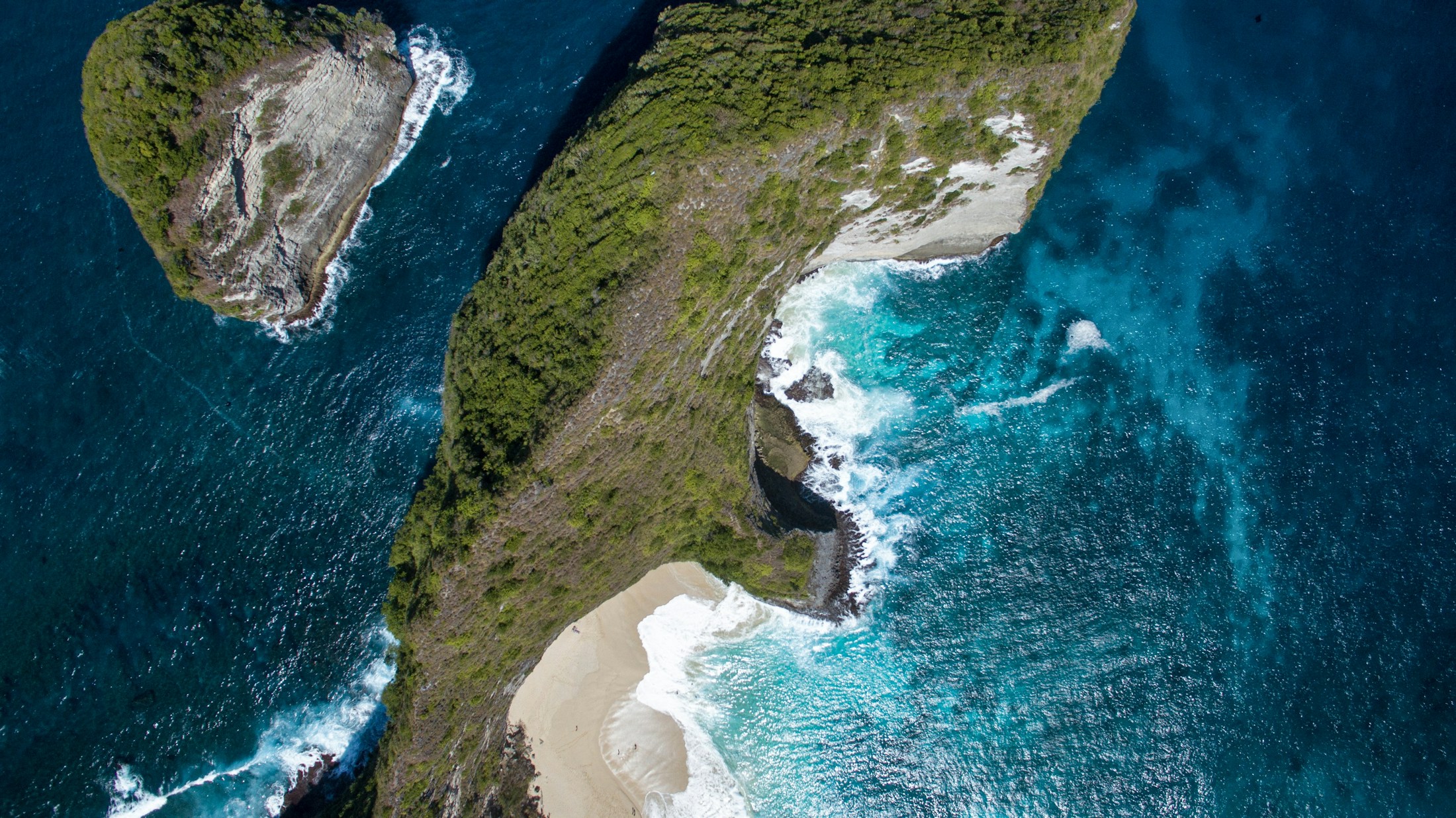 Coastal scenery in Bali